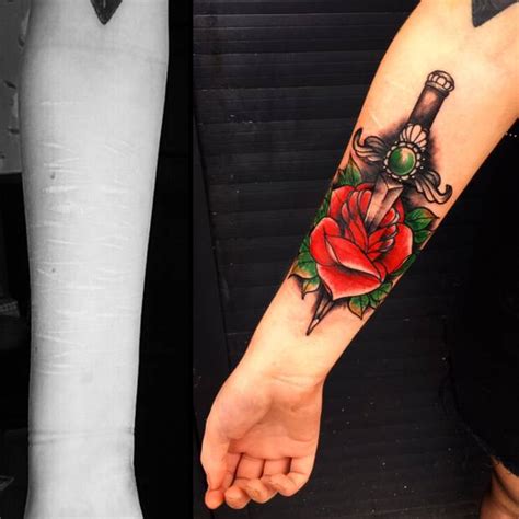 Tattoo Artist Helps Cover Teens Self Harm Scars