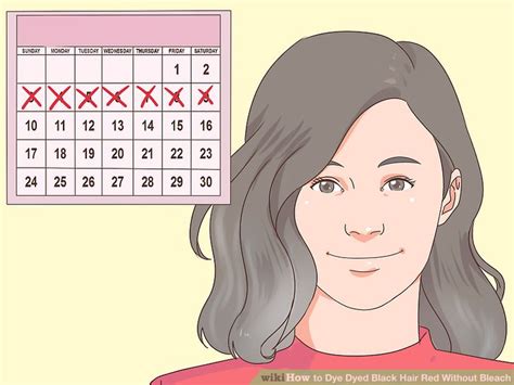 To make sure all the detergent is rinsed out of your hair, rinse it longer than you. How to Dye Dyed Black Hair Red Without Bleach (with Pictures)