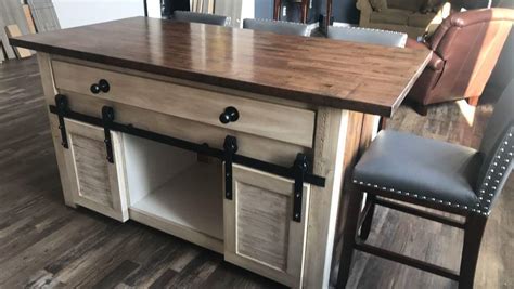 Maybe you would like to learn more about one of these? Ana White | Kitchen Island with Butcher Block and ...