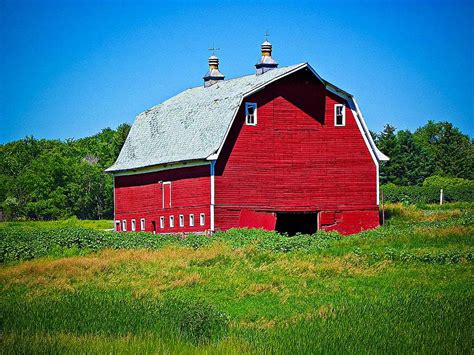 125 sites, power available, dumping available. Old Red Barn Photograph by Christy Patino
