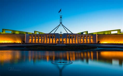 Parliament House Canberra I Arrived At Location At Sunset Flickr