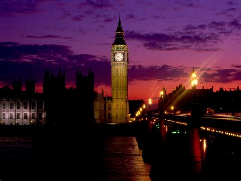 1600x900 Big Ben London Nattstäder Bakgrundsbild Gratis Nedladdning