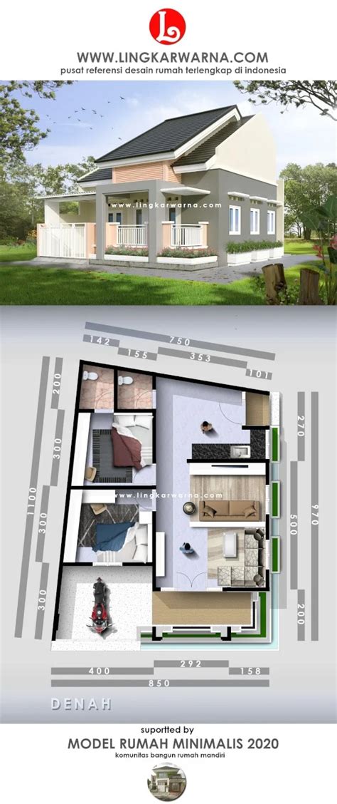 Temukan denah rumah minimalis terbaik yang bisa dibangun di kawasan urban dengan lahan yang tidak terlalu luas. Pin di denah rumah minimalis terbaru