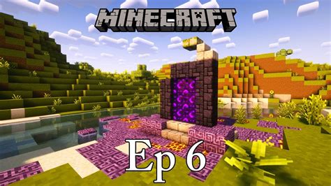 Minecraft Ep 6 Entering The Nether Youtube