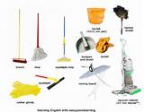 Cleaning Equipment Of Housekeeping Images