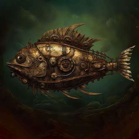 Steampunk Fish On Behance