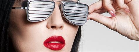 Hi Tek Alexander Unisex Oblong Futuristic Steampunk Goth Image 0 Flip Up Sunglasses Sunglasses