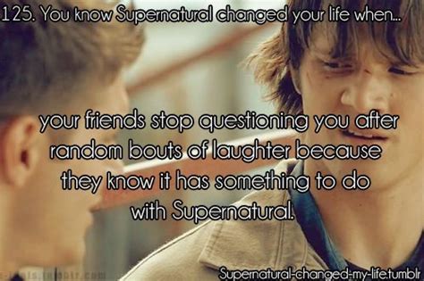 Pin On You Know Supernatural Changed Your Life Whenwhat