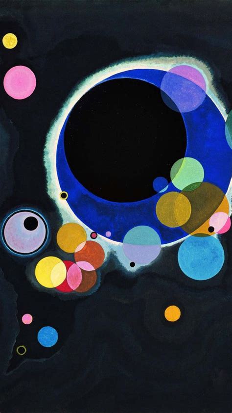 Wassily Kandinskys Delicate Tension Explore Meurals Permanent Art