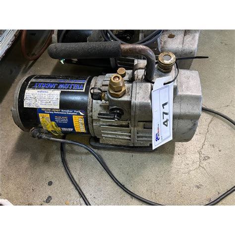 Yellow Jacket Vacuum Pump Model 93460 Able Auctions