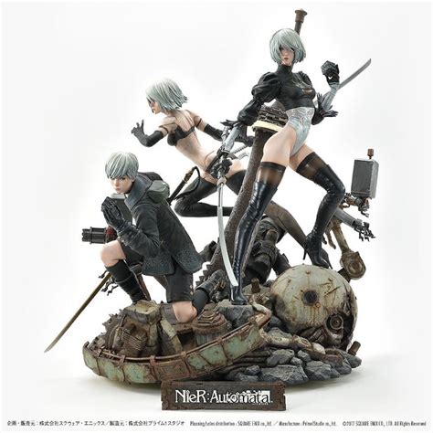 NieR Automata Scale B S A Statue Deluxe Version