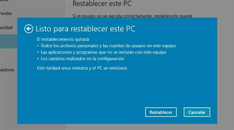 Restablecer Y Restaurar Tu Equipo En Windows 10 MicroinformÁtica