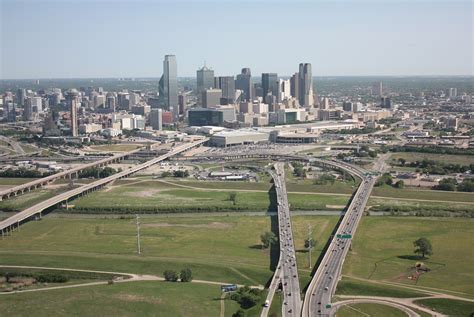 I 35 Downtown Dallas Aerial Views