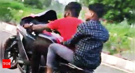 Tamil Nadu Villagers Upset By Stunt Bikers Racing On Road Chennai