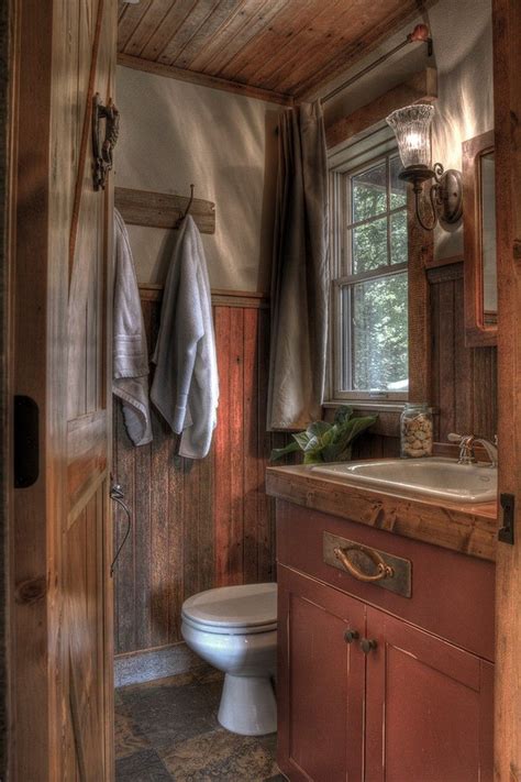 Interiors Rustic Cabin Bathroom Cabin Bathrooms Rustic Cabin