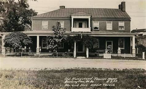 Old Homestead Tourist Home Burlington W Va West Virginia History