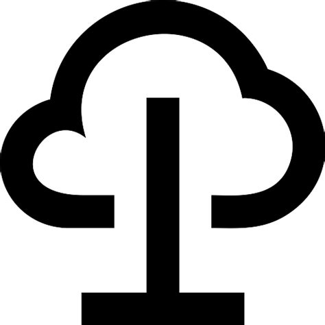 Cloud Connection Icon Vector