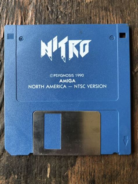 Nitro 1990 Psygnosis Software Commodore Amiga Game On 35 Disk