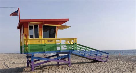 The Venice Pride Tower Inspires Another Hermosa Beach Lgbtq Painting
