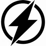 Circle Icon Symbol Electricity Ray Transparent Rayo