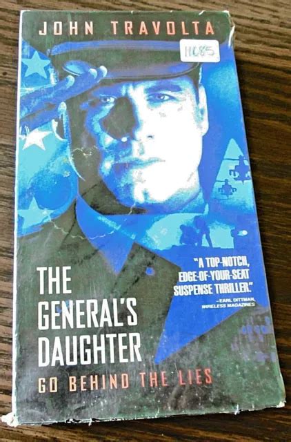 THE GENERAL S DAUGHTER VHS John Travolta Madeleine Stowe James
