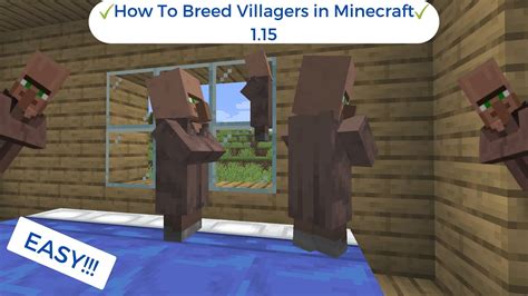 Villager breeding guide tutorial for minecraft in 1 16 1 16 5. How to breed villagers in Minecraft 1.15 - YouTube