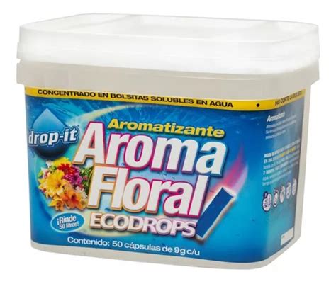Aromatizante Floral Drop It Rinde 50 Litros Botella