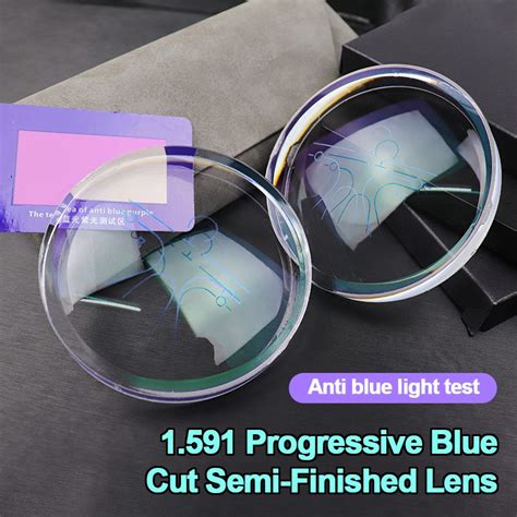 Sf1 591 Pc Polycarbonate Lens Uc Hc Hmc Shmc Uv420 Blue Cut Lens Multifocal Progressive Optical