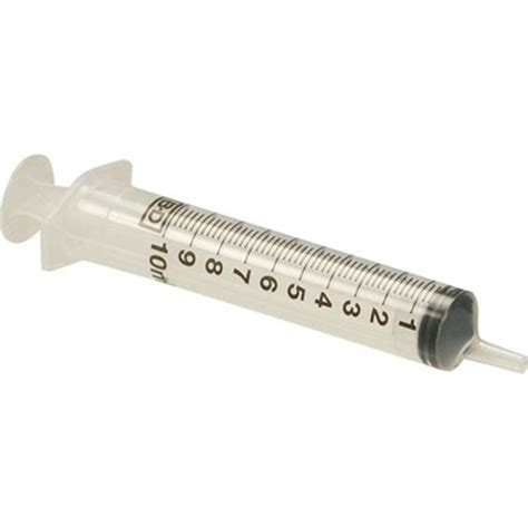 Plastic 10ml Syringe - HBYOB 