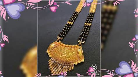 The perfect range suits all types of pockets and lets you enhance your beauty with gold mangalsutra and hold them close to your ears! Gold Mangalsutra latest designs 2020. - YouTube