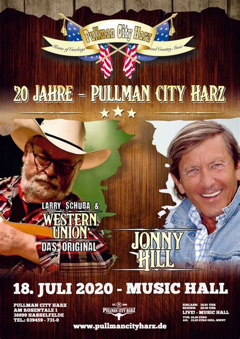 Tom astor, skeeter davis, charlie mccoy, jimmy newman, connie smith, billy walker & jimmy deckens 1621236503. Ticket Pullman City Larry Schuba & Western Union - Undo ...
