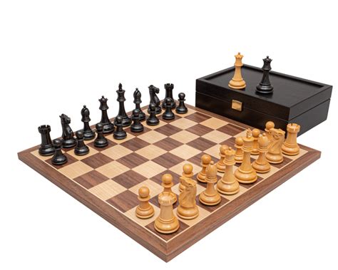 The Arundel Black And Walnut Classic Chess Set Rcpb498 £19499