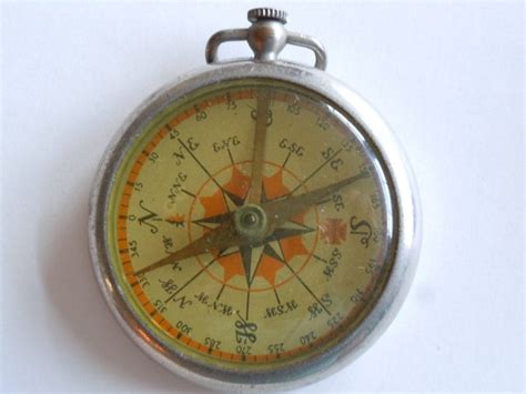 Steampunk Compass Vintage Compass Steampunk Supplies Silver