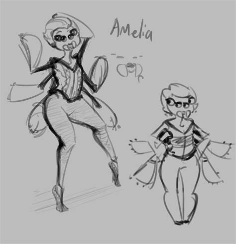 Amelia Character Concept By Bigfroggun On Deviantart