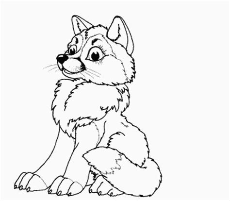 Baby Wolf Coloring Pages Puppy Coloring Pages Animal Coloring Pages