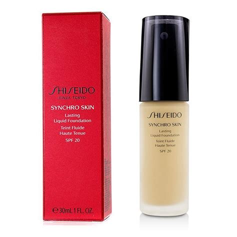 Shiseido Synchro Skin Lasting Liquid Foundation Spf 20 Neutral 2 30ml