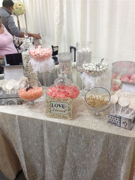 Pin By Elizabeth On Parties Candy Bar Wedding Candy Bar Candy Display