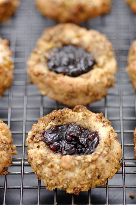 Pecan Thumbprint Cookies With Jam Filling Lil Cookie