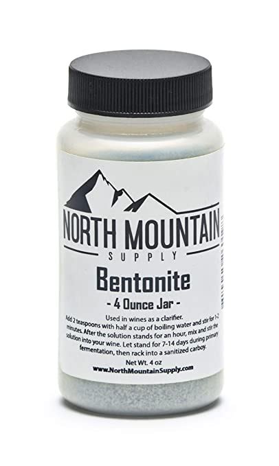 North Mountain Supply Food Grade Bentonite Clay 4 Ounces North
