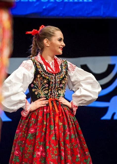 polish folk costumes polskie stroje ludowe — lachy sądeckie southern poland source