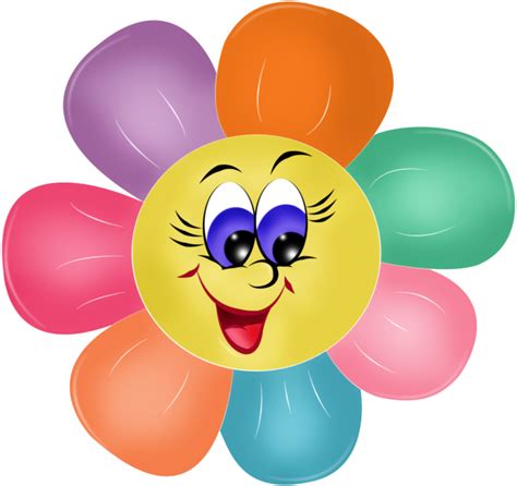 Azbuka Png Klipart Pinterest Smileys Smiley And Flower With Face