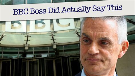bbc boss says it s amazing they get away with licence fee youtube