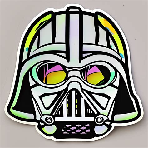 Darth Vader With Sunglasses And Headband · Creative Fabrica