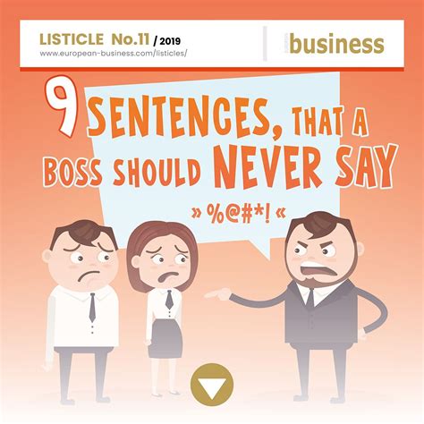 There Are Several Sentences You Should Avoid Saying As A Manager We Have Listed What A Boss