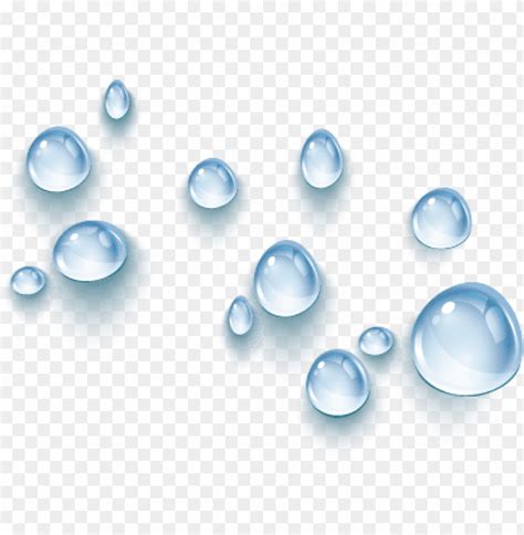 Free Download Hd Png Water Droplets Blue Water Drops Png Transparent