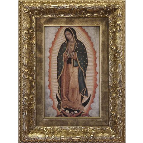 Cuadro Virgen De Guadalupe 283 X 224 Marco De 7 Cm