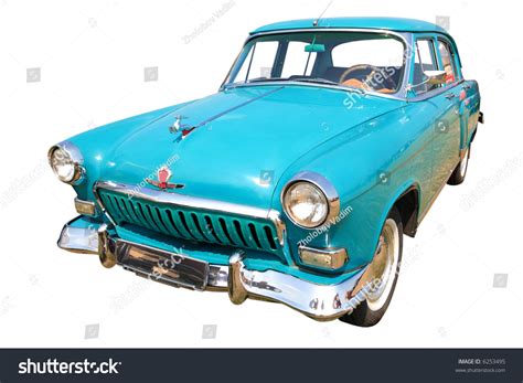 Vintage Russian Car 6070s Volga Gaz Stock Photo 6253495 Shutterstock