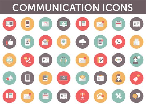 Free Communications Vector Icons The Graphic Mac