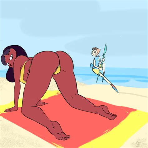 Rule 34 2girls Alien Artist Request Ass Beach Bent Over Bikini