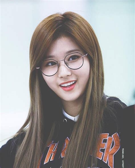 Just 20 Photos To Appreciate TWICE Sana's Visuals In Glasses - Koreaboo
